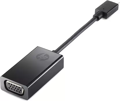 Адаптер HP USB Type-C to VGA Adapter, Черный, P7Z54AA