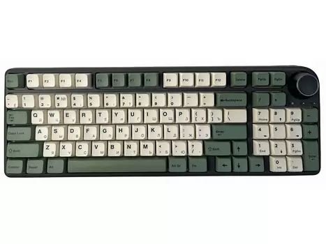 Клавиатура беспроводная механическая Epomaker TH96 Pro, Epomaker Budgerigar (Tactile) Switch, Bluetooth, RGB, 6000мАч, Серый TH96-BLK-BOT-Budg