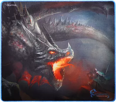 Коврик для мыши игровой Qumo Single Warrior, 400x335 мм, Рисунок 20968