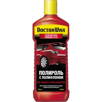 Полироль кузова DoctorWax 300 мл с тефлоном темно-красная