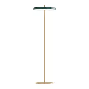Напольный светильник asteria floor forest green (umage) зеленый 151 см.