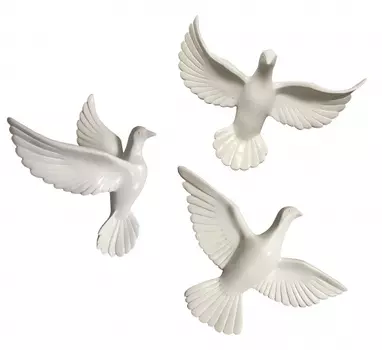 Настенное панно decor paloma (inshape) белый 140.0x240.0 см.