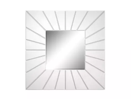 Настенное зеркало alba (ambicioni) белый 109.0x109.0x3.0 см.