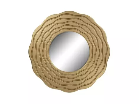 Настенное зеркало fiore (ambicioni) золотой 99.0x99.0x3.0 см.