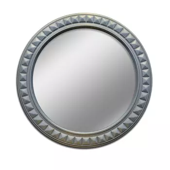 Настенное зеркало пирамид 60*60 (ifdecor) серебристый 60.0x60.0x4.0 см.