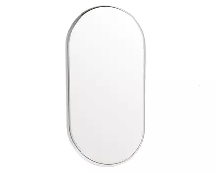 Настенное зеркало ванда 80*40 (simple mirror) белый 40x80x4 см.
