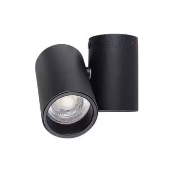 Накладной точечный светильник kanlux blurro gu10 co-b 32950 (kanlux) черный
