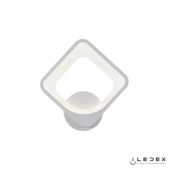 Настенный светильник iledex pluto (iledex) белый 22x23x5 см.