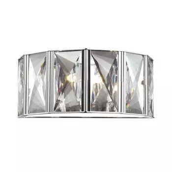 Настенный светильник odeon light brittani 4119/2w (odeon light) серебристый 290x125x150 см.