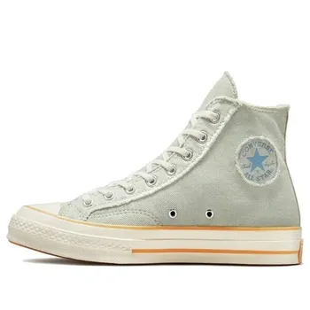Кроссовки chuck 70 high 'washed denim' Converse, зеленый