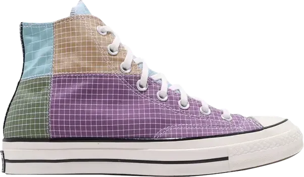 Кроссовки Converse Chuck 70 Hi Quad Ripstop Multi-Color, разноцветный