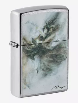 Зажигалка бензиновая ZIPPO 49766 Luis Royo, Серебряный