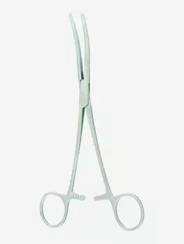 Зажим рыболовный для извлечения крючка Stinger SC-7593-10 Forcep Curved (Загнутый), Серебряный