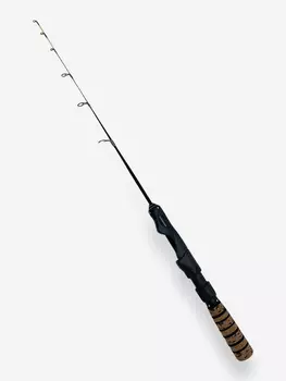 Зимнее удилище ALLVEGA Leader Pro 60MH (15-40г) 60см, Черный