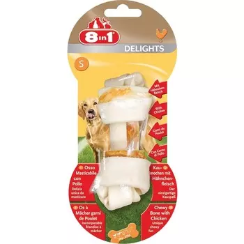 8 in 1 Delights S косточка для чистки зубов 7,5 см для собак мелких пород Китай 1 уп. х 1 шт. х 0.156 кг