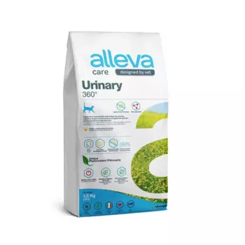 Alleva Care Cat Adult Urinary 360 сухой диетический корм для взрослых кошек при заболевании мочевыводящих путей (струвиты) - 10 кг ветеринарный супер премиум низкозерновые для взрослых с яйцом мешок Импортный корм 1 уп. х 1 шт. х 10 кг