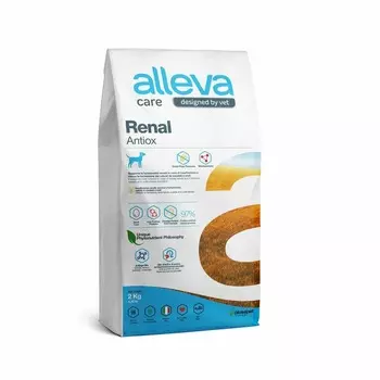 Alleva Care Dog Adult Renal Antiox сухой диетический корм для взрослых собак при заболевании мочевыводящей системы - 2 кг ветеринарный супер премиум низкозерновые для взрослых с яйцом для всех пород мешок Импортный корм 1 уп. х 1 шт. х 2 кг