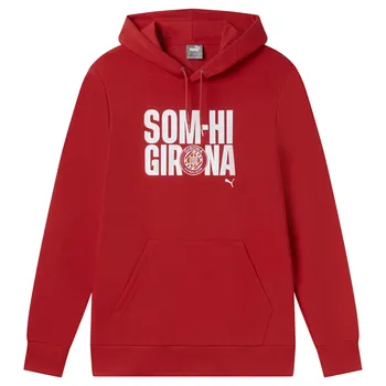 Толстовка унисекс SOM-HI Jr Girona FC Puma Толстовка, красный