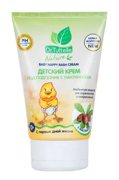 Крем Dr.Tuttelle с пантенолом детск п/подгузник, 125 мл
