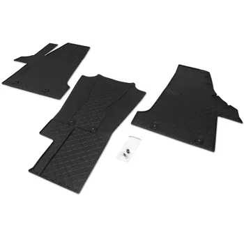 Коврик в салон Rival 65813002, черный
