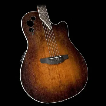 Акустическая гитара Ovation AE44II-VV Applause Elite Mid-Depth Mahogany Neck 6-String Acoustic-Electric Guitar
