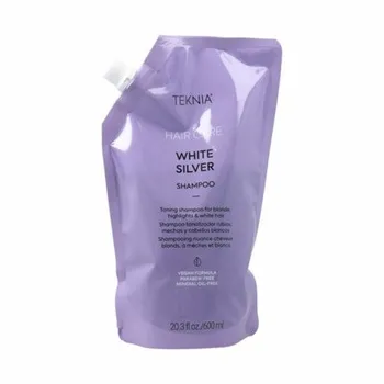 Lakm Teknia Hair Care White Silver Шампунь Сменный блок 600 мл
