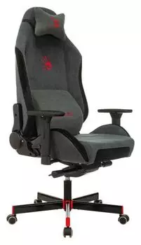 Кресло A4Tech BLOODY GC-420 игровое серый крестов. металл