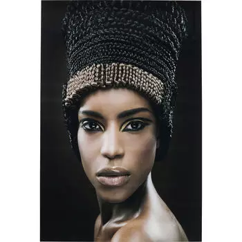Картина royal headdress (kare) мультиколор 100x150x4 см.