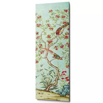 Картина «шинуазри», версия 9/2 (object desire) мультиколор 20x60x2 см.