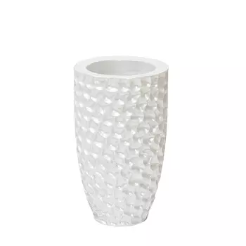 Кашпо (garda decor) белый 32x47x32 см.