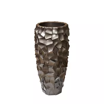 Кашпо (garda decor) бронзовый 32x69x32 см.