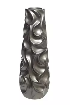 Кашпо (garda decor) серебристый 19x61x19 см.