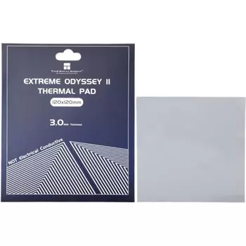 Термопрокладка Thermalright EXTREME ODYSSEY II, 14.8 Вт/м*К, коробка, 120x120x3мм, серый (ODYSSEY-II-120X120-3.0)