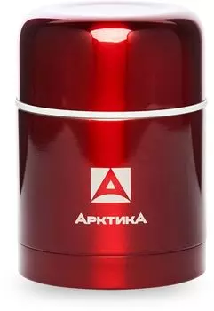 Термос для еды АРКТИКА 302-500, 500мл, корпус сталь/колба сталь, красный (302-500/RED)