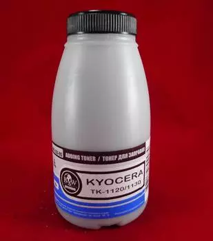 Тонер B&W KPR-203-95, бутыль 95 г, черный, совместимый для Kyocera FS-1060DN/1025MFP/1125MFP, Premium