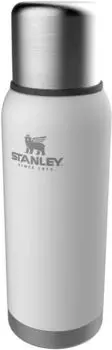 Термос Stanley Adventure Bottle, 1л, корпус сталь/колба сталь, белый (10-01570-021)