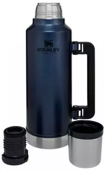Термос Stanley The Legendary Classic Bottle, 1.9л, корпус сталь/колба сталь, синий (10-07934-039)