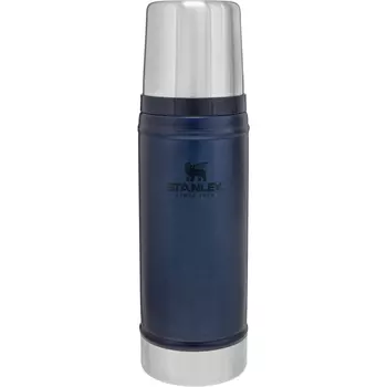 Термос Stanley The Legendary Classic Bottle, 470мл, корпус сталь/колба сталь, синий (10-01228-088)