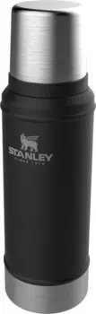 Термос Stanley The Legendary Classic Bottle, 750мл, корпус сталь/колба сталь, черный (10-01612-028)
