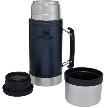 Термос Stanley The Legendary Classic Food Jar, 940мл, корпус сталь/колба сталь, синий (10-07937-019)