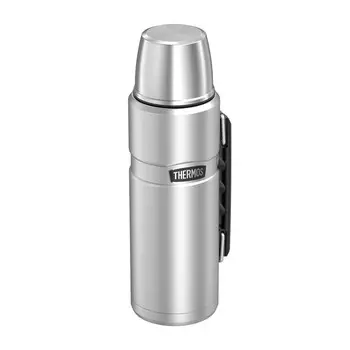 Термос THERMOS SK2010 SBK, 1.2л, корпус сталь/колба сталь, стальной (156020)