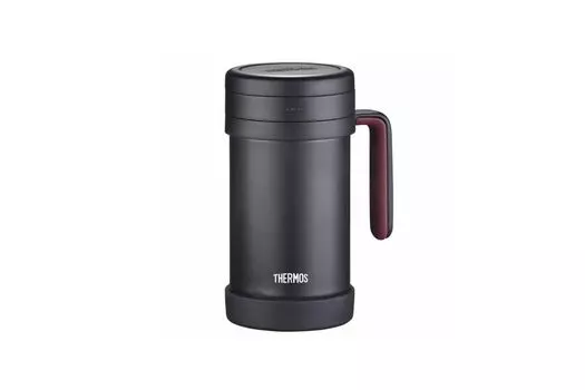 Термос THERMOS TCMF-501, 500мл, корпус сталь/колба сталь, сито, серый (923622)