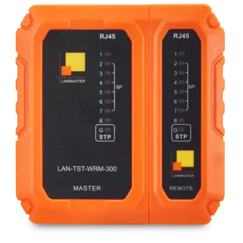 Тестер кабельный Lanmaster LAN-TST-WRM-300, RJ45 (LAN-TST-WRM-300)