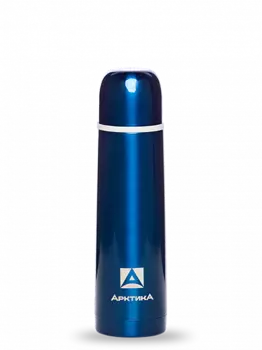 Термос АРКТИКА 102-500, 500мл, корпус сталь/колба сталь, синий (102-500/BLU)