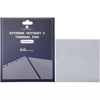 Термопрокладка Thermalright EXTREME ODYSSEY II, 14.8 Вт/м*К, коробка, 120x120x2мм, серый (ODYSSEY-II-120X120-2.0)