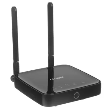 Точка доступа ALCATEL HH41V, LAN: 2x1 Гбит/с, 802.11n, 2.4 ГГц, до 300 Мбит/с, внешних антенн: 2 (HH41V-2AALRU1-1)