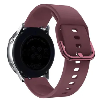20 мм/22 мм ремешок для Samsung Galaxy Watch Active 2 40 мм 44 мм 3 Gear Sport браслет сменный ремешок для часов 20 мм 22 ремешок для часов 20mm watch band