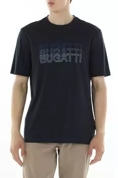 Футболка хлопковая с логотипом Bugatti