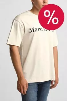 Футболка хлопковая с логотипом Marc O'Polo