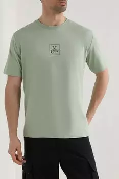 Футболка хлопковая с логотипом Marc O'Polo